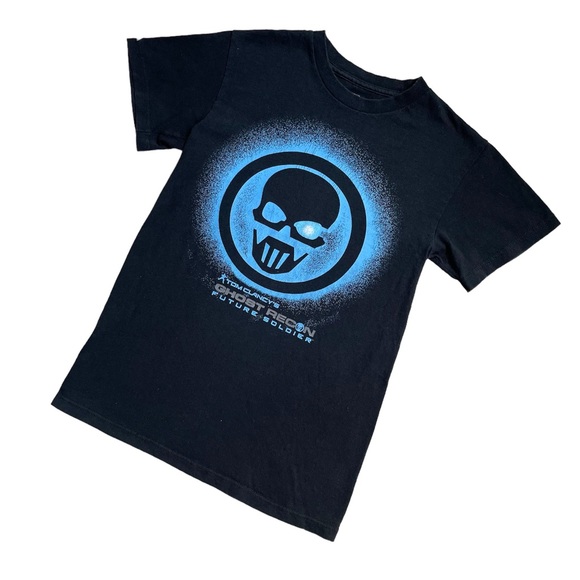 Men’s 2012 Tom Clancys ghost recon future soldier black graphic short sleeve tee - Picture 12 of 12